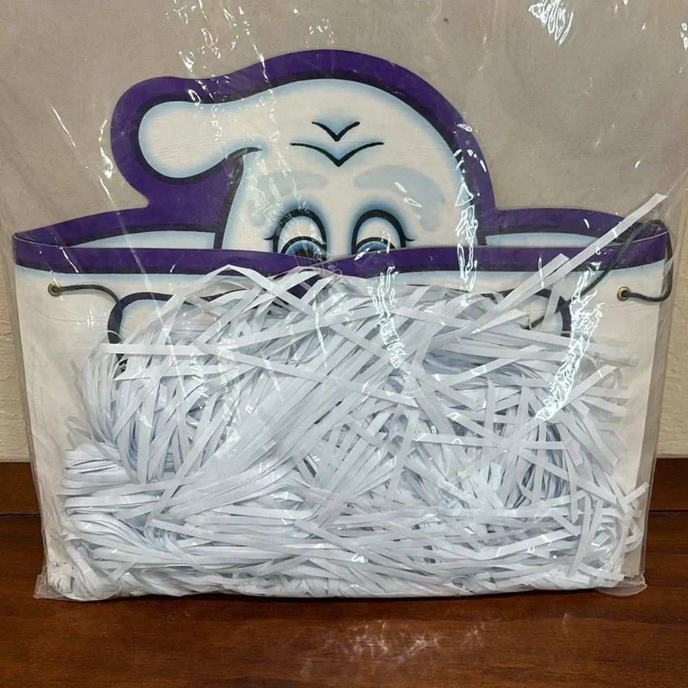 NEW!  Vintage Beistle Halloween Hanging Ghost Curtain Circa 2001